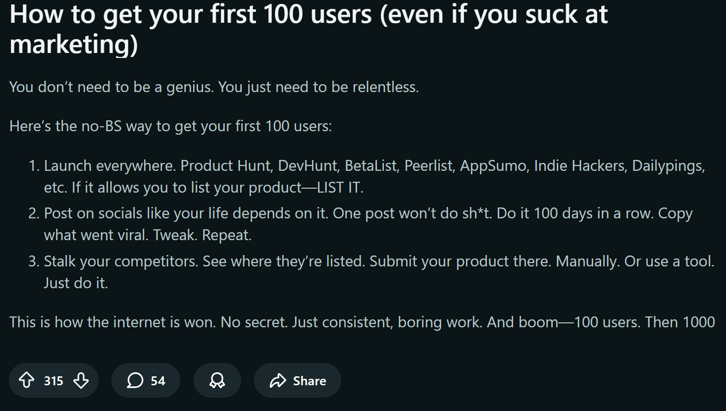 Viral Reddit Post Example 3